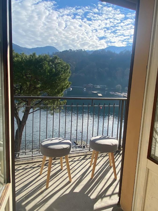 La Casa Sul Lago Ленно Екстер'єр фото